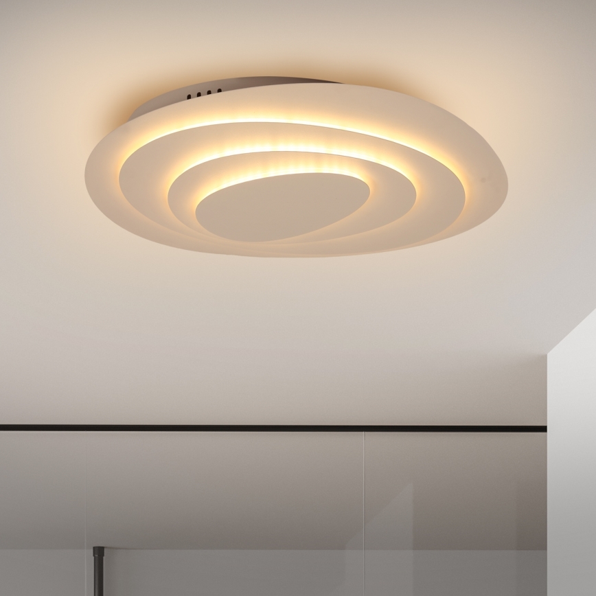 Brilagi - Plafón LED regulable MODERN MINI LED/48W/230V 3000/4000/6000K 41x34,3 cm + control remoto