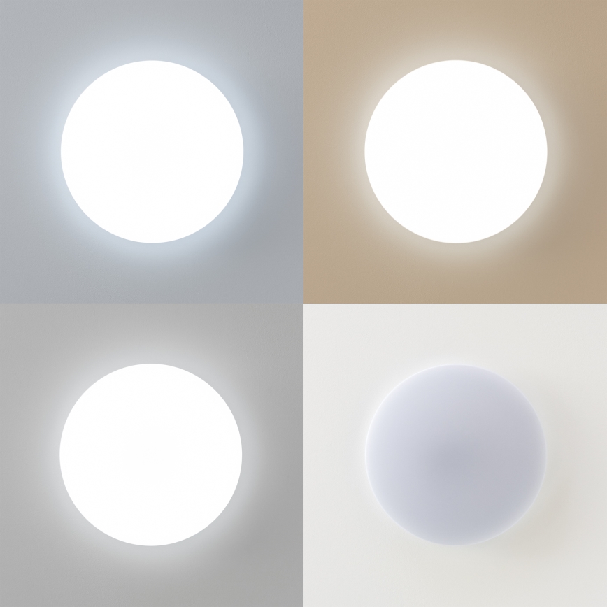 Brilagi - Plafón LED regulable OPAL LED/24W/230V 3000/4000/6500K + control remoto