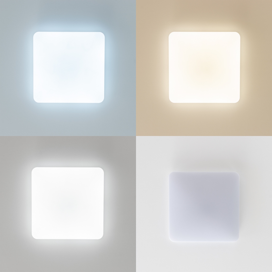 Brilagi - Plafón LED regulable OPAL LED/24W/230V 3000/4000/6500K + mando a distancia