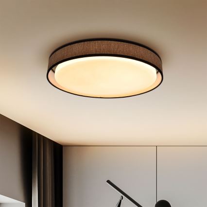 Brilagi - Plafón LED regulable PILAR LED/48W/230V 3000-6500K diá. 43 cm + control remoto