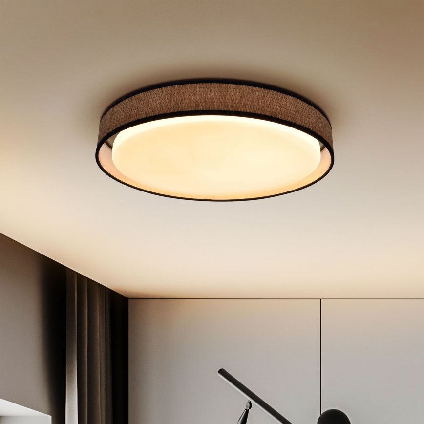 Brilagi - Plafón LED regulable PILAR LED/48W/230V 3000-6500K diá. 43 cm + control remoto