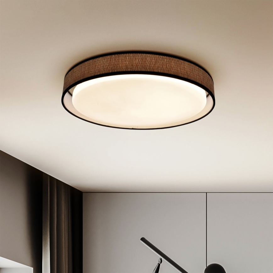 Brilagi - Plafón LED regulable PILAR LED/48W/230V 3000-6500K diá. 43 cm + control remoto