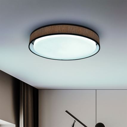 Brilagi - Plafón LED regulable PILAR LED/48W/230V 3000-6500K diá. 43 cm + control remoto