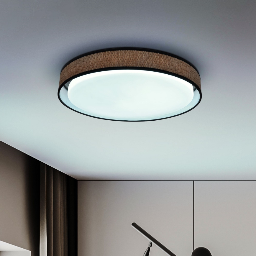 Brilagi - Plafón LED regulable PILAR LED/48W/230V 3000-6500K diá. 43 cm + control remoto