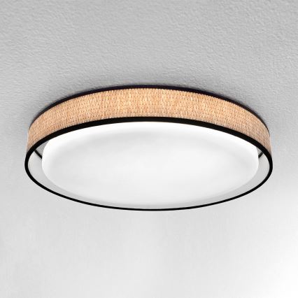 Brilagi - Plafón LED regulable PILAR LED/48W/230V 3000-6500K diá. 43 cm + control remoto