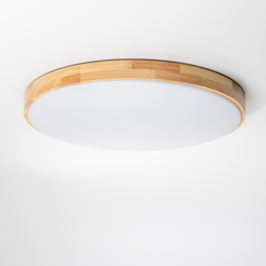 Brilagi - Plafón LED regulable PINE LED/60W/230V 3000-6500K + mando a distancia