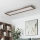 Brilagi - Plafón LED regulable SLIMFRAME WOOD LED/58W/230V 124x34 cm 3000-6000K marón oscuro + control remoto