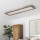Brilagi - Plafón LED regulable SLIMFRAME WOOD LED/58W/230V 124x34 cm 3000-6000K marrón + control remoto