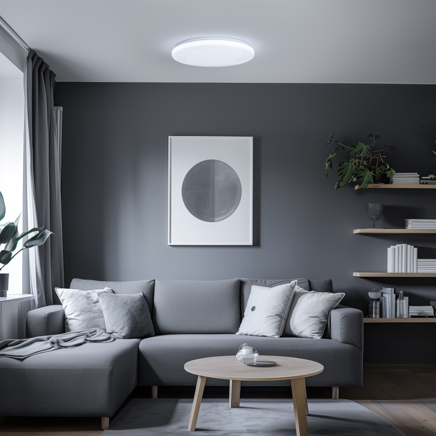 Brilagi - Lámpara de techo LED regulable SMART STARS LED/36W/230V Ø 48 cm 3000-6000K Wi-Fi Tuya Beacon + control remoto