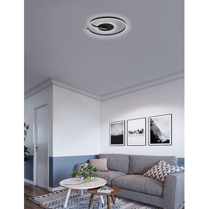 Brilagi - Plafón LED regulable SPIRAL LED/56W/230V 3000/4000/6000K + control remoto
