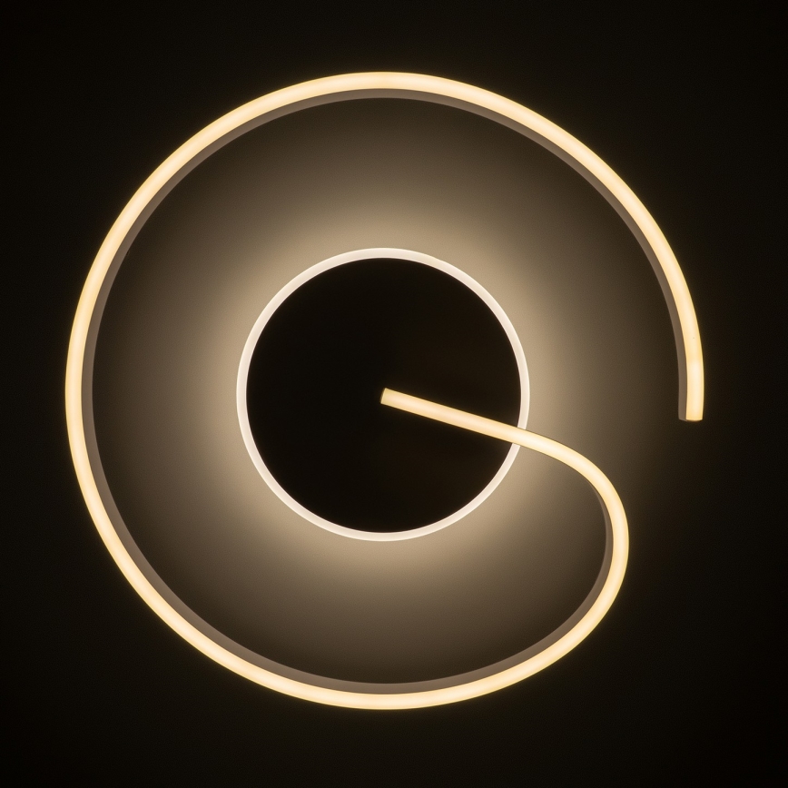 Brilagi - Luminaria de techo LED regulable SPIRAL LED/56W/230V Ø 50 cm 3000/4000/6000K + mando a distancia