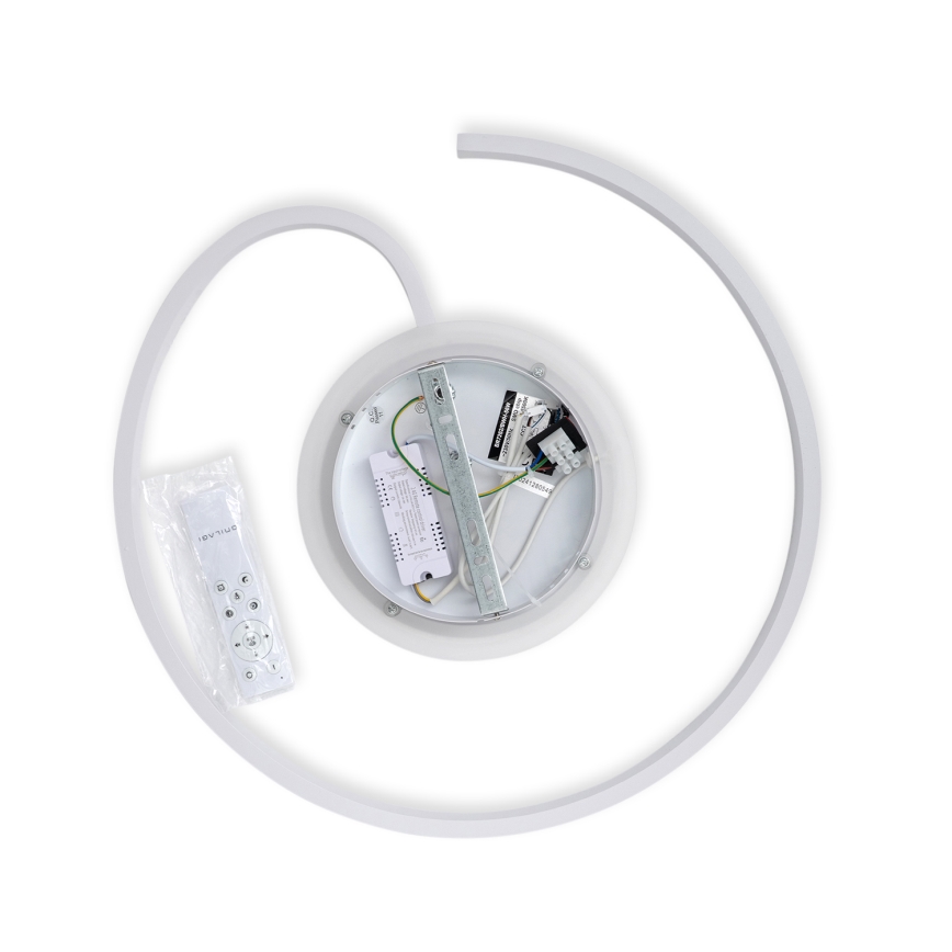 Brilagi - Luminaria de techo LED regulable SPIRAL LED/56W/230V Ø 50 cm 3000/4000/6000K + mando a distancia