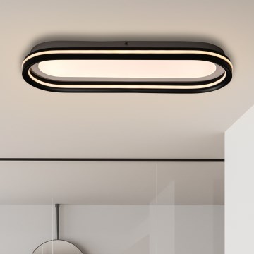 Brilagi - Plafón LED regulable TRIVARO LED/85W/230V 3000-6000K 20x60 cm + mando a distancia