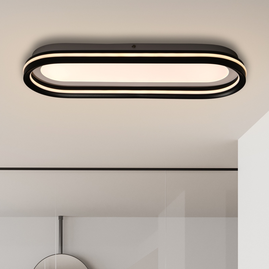 Brilagi - Plafón LED regulable TRIVARO LED/85W/230V 3000-6000K 20x60 cm + mando a distancia