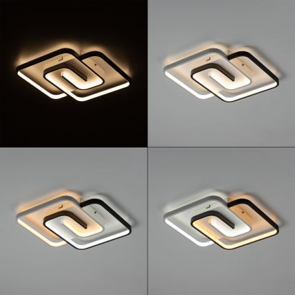 Brilagi - Lámpara de techo LED regulable VELO LED/64W/230V 38x38 cm 3000-6500K + mando a distancia