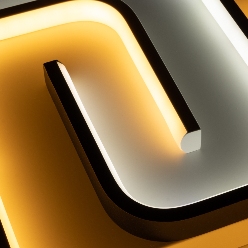 Brilagi - Lámpara de techo LED regulable VELO LED/64W/230V 38x38 cm 3000-6500K + mando a distancia