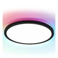Brilagi - Plafón LED RGBW regulable VIBE LED/36W/230V 3000-6500K Ø 40 cm negro + mando a distancia