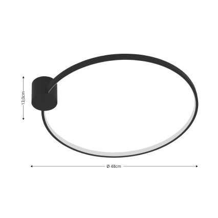 Brilagi - Plafón LED RINGO LED/18W/230V