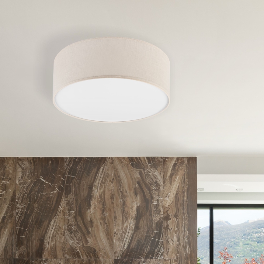 Brilagi - Plafón LED SIRIJA LED/12W/230V diá. 35 cm color crema