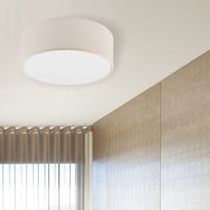 Brilagi - Plafón LED SIRIJA LED/12W/230V diá. 35 cm color crema