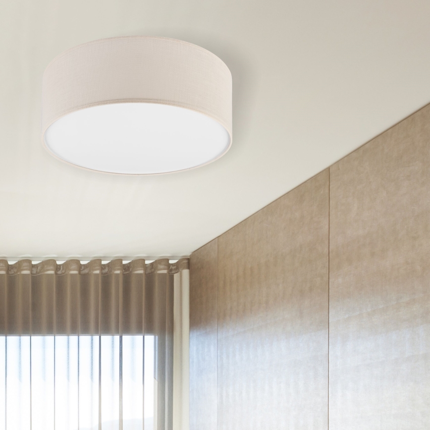 Brilagi - Plafón LED SIRIJA LED/12W/230V diá. 35 cm color crema