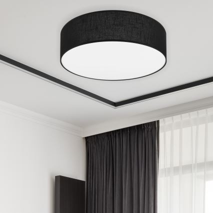 Brilagi - Plafón LED SIRIJA LED/24W/230V diá. 45 cm negro