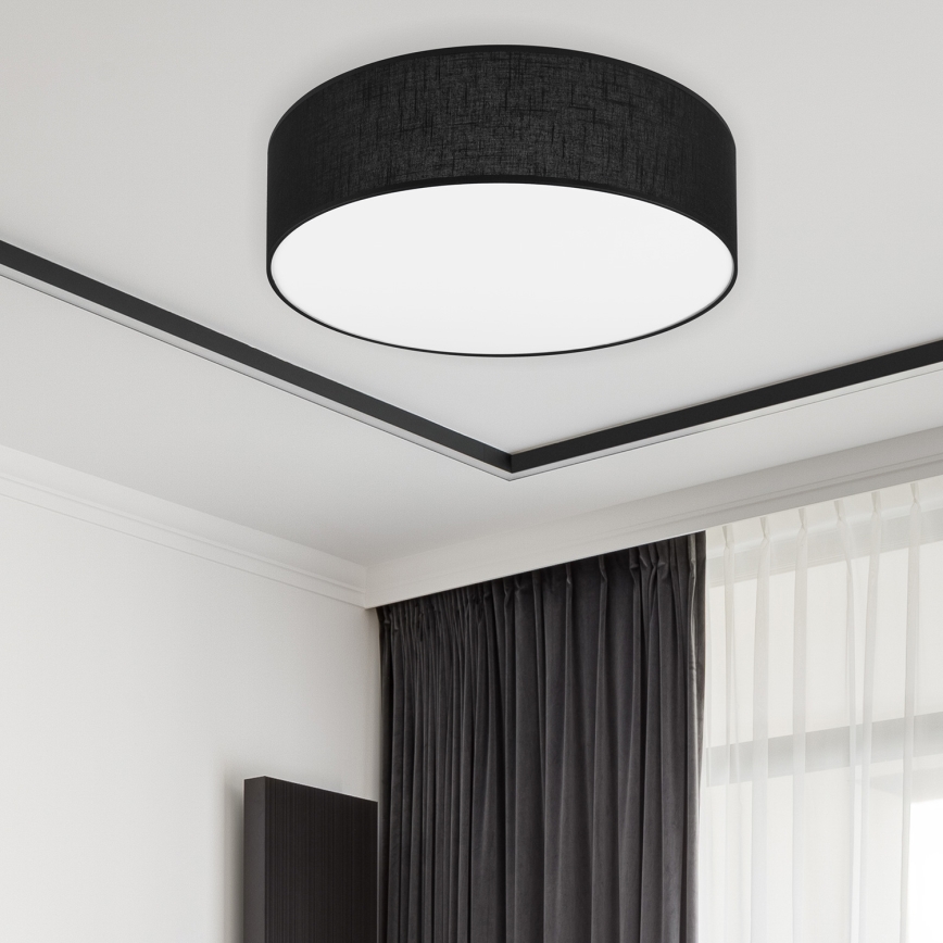Brilagi - Plafón LED SIRIJA LED/24W/230V diá. 45 cm negro