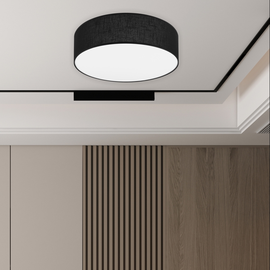 Brilagi - Plafón LED SIRIJA LED/24W/230V diá. 45 cm negro