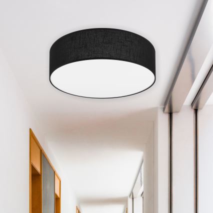Brilagi - Plafón LED SIRIJA LED/24W/230V diá. 45 cm negro