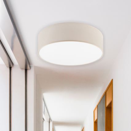 Brilagi - Plafón LED SIRIJA LED/36W/230V diá. 45 cm color crema