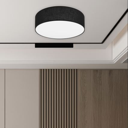 Brilagi - Plafón LED SIRIJA LED/36W/230V diá. 45 cm negro