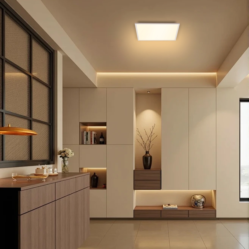 Brilagi - Plafón LED SLIMFRAME LED/25W/230V 30x30 cm blanco