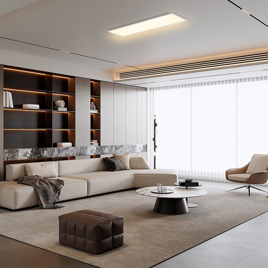 Brilagi - Plafón LED SLIMFRAME LED/58W/230V 120x30 cm blanco