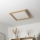 Brilagi - Plafón LED SLIMFRAME WOOD LED/36W/230V 49,5x49,5 cm marrón