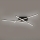 Brilagi - Plafón LED STRIPES LED/30W/230V negro