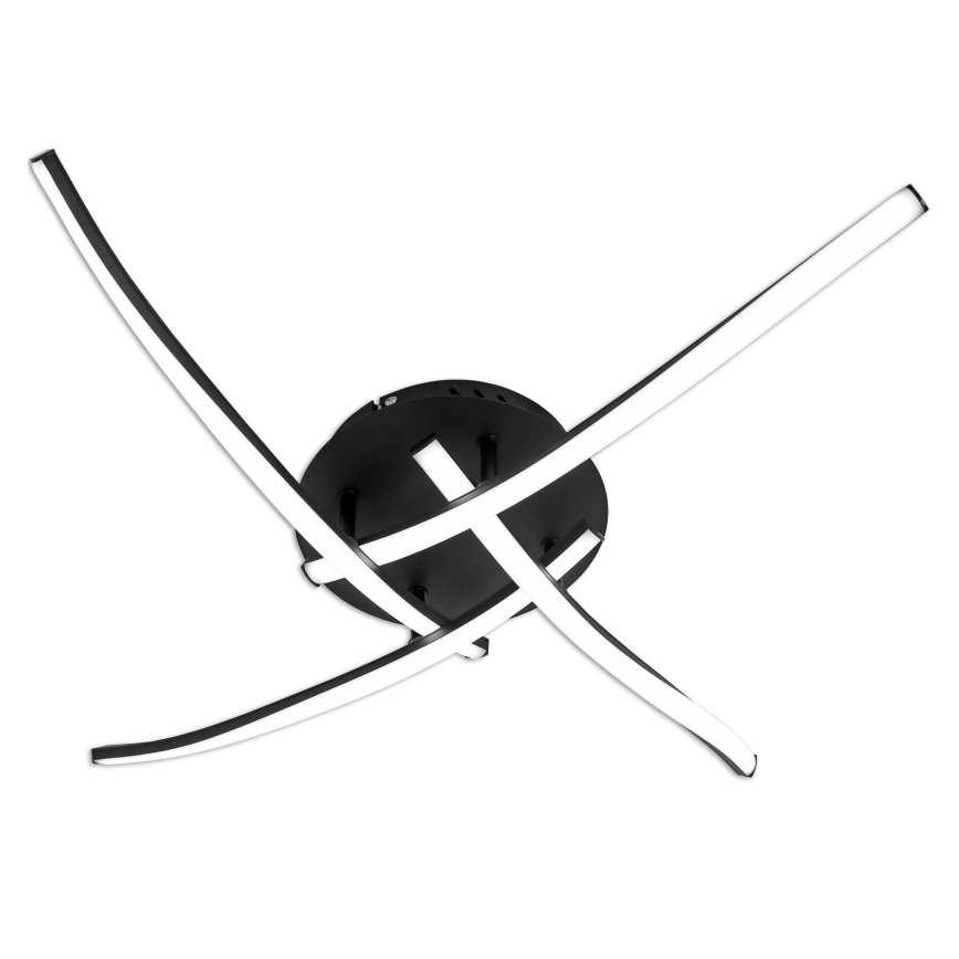 Brilagi - Plafón LED STRIPES LED/32W/230V negro