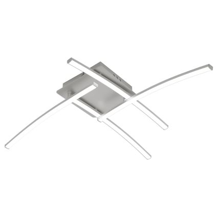 Brilagi - Plafón LED STRIPES LED/32W/230V plata
