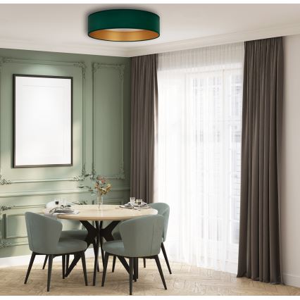 Brilagi - Plafón LED VELVET LED/12W/230V d. 30 cm 3000K/4000K/6400K verde/dorado