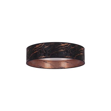 Brilagi - Plafón LED VELVET LED/12W/230V d. 30 cm 3000K/4000K/6400K negro/cobre