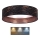 Brilagi - Plafón LED VELVET LED/12W/230V d. 30 cm 3000K/4000K/6400K negro/cobre