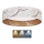 Brilagi - Plafón LED VELVET LED/24W/230V 3000/4000/6400K blanco/dorado