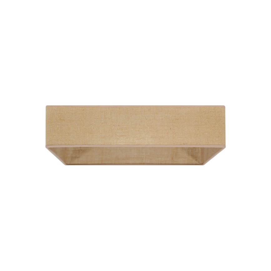 Brilagi - Plafón LED VELVET SQUARE LED/24W/230V marrón