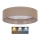 Brilagi - Plafón LED VELVET STAR LED/24W/230V 40 cm 3000K/4000K/6400K marrón
