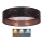 Brilagi - Plafón LED VELVET STAR LED/24W/230V Ø 40 cm 3000K/4000K/6400K negro/cobre
