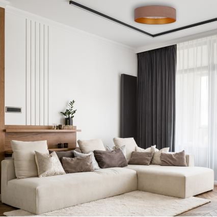 Brilagi - Plafón LED VELVET STAR LED/24W/230V Ø 40 cm 3000K/4000K/6400K beige/dorado