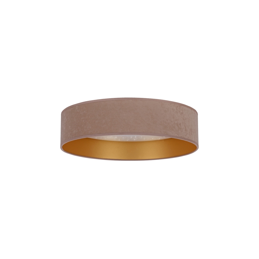Brilagi - Plafón LED VELVET STAR LED/24W/230V Ø 40 cm 3000K/4000K/6400K beige/dorado