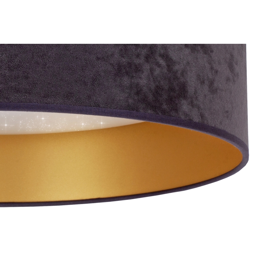 Brilagi - Plafón LED VELVET STAR LED/24W/230V Ø 40 cm 3000K/4000K/6400K gris/dorado
