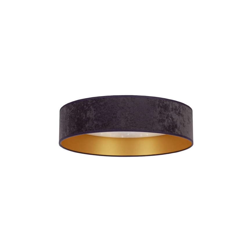 Brilagi - Plafón LED VELVET STAR LED/24W/230V Ø 40 cm 3000K/4000K/6400K gris/dorado