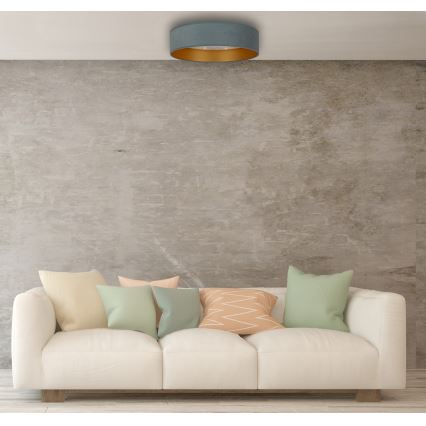 Brilagi - Plafón LED VELVET STAR LED/24W/230V Ø 40 cm 3000K/4000K/6400K menta/dorado
