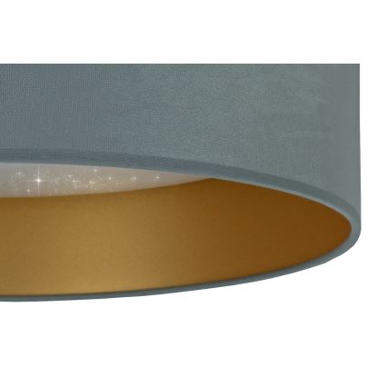 Brilagi - Plafón LED VELVET STAR LED/24W/230V Ø 40 cm 3000K/4000K/6400K menta/dorado